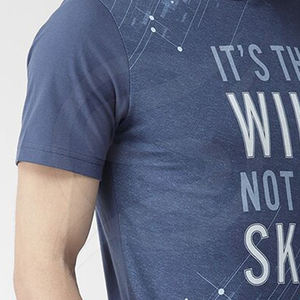 T-shirt pour hommes, Style personnalisé, en coton - Product Image 4