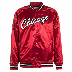 Letterman-Chaqueta de béisbol de manga larga para adultos/jóvenes, chaqueta de satén acolchada de poliéster, diseño multicolor, 2021 - Product Image 1