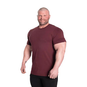 Camiseta bordada o estampada personalizada, talla grande, alta calidad, precio de fabricación de fábrica, venta al por mayor - Product Image 4