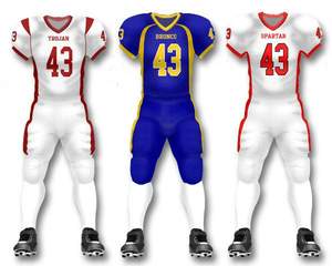 Uniformes personnalisés de drapeau d'entraînement de football américain en polyester 100% uniformes de sport 7o7 imprimés par sublimation pour adultes et enfants - Product Image 2