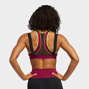 Custom Made Fitness Wear Don't Rest Maroon Sport Hack Bra - Product Image 3