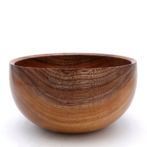 Bol en bois de manguier naturel bol à salade naturel décoratif pour servir des cuillères indiennes ensemble écologique fait à la main - Product Image 5