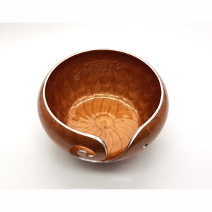 High Quality Handmade Metal Crochet Yarn Holder Organizer Unique Vintage Enamel <b>Storage</b> Bowls Mom's <b>Knitting</b> Needlework - Product Image 6