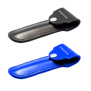 Meilleur étui de protection de voyage en cuir de qualité pour rasoir de sécurité jetable à double lame Prestige emballage pour le corps des barbiers - Product Image 1