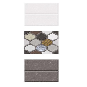 Azulejos esmaltados de cerámica con diseño de decoración de flores de color de tono 300x450mm - Product Image 4