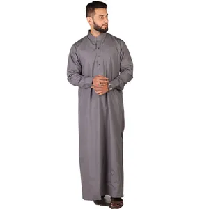 Más elegante thobe para hombres de los hombres de Thobes-oración musulmana abaya