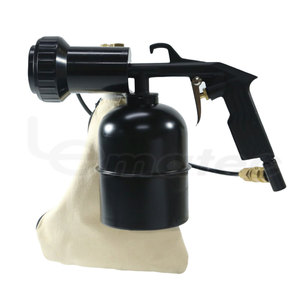 Pistola de Arenado Neumática Lematec de 750cc, Aluminio, Entrada de 1/4, Kit de Reciclaje de Vacío con 4 Boquillas para Herramientas Neumáticas - Product Image 4