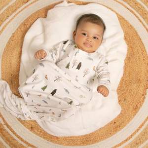 Kimono unisex para recién nacido, ropa de dormir con estampado - Product Image 2