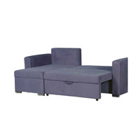 El Mejor Sofá Cama Convertible y Plegable para Sala de Estar Contemporánea - Muebles Multifuncionales para el Hogar de Tela y Madera Sólida para Hotel
