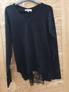 Lot de stock du Bangladesh – Pulls tricotés à col en V pour femmes, manches longues, dernière collection, marque originale - Product Image 6