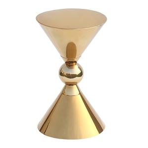 Elegant Look Coffee Table Multipurpose Side Table in Triangle Shape High Grade Aluminum Black Coated <b>Floor</b> Center Table - Product Image 4