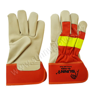 Sunny-guantes de trabajo de cuero, protección de manos, gran oferta - Product Image 1