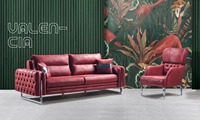 Ensemble de meubles de salon et salle à manger en bois massif, convertible et modulaire, style moderne, vente en gros directe d'usine, Zumrut Valencia