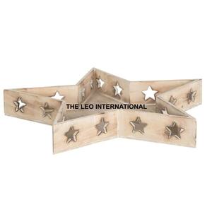 Bandeja Navideña y Plato de Servir de Metal de Aluminio para Aperitivos, Frutos Secos, Galletas, Cocina, Mesa de Comedor - Product Image 2