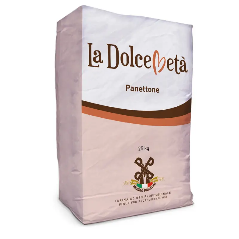 Beste Kwaliteit Gemaakt In Italië Tarwe Meel La Dolcemeta' Panettone In 25 Kg Zak Ideaal Voor Gebak Voor Verkoop