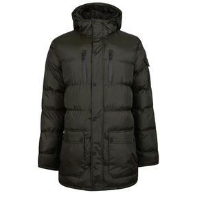 Chaqueta de burbujas elegante para hombre, ropa de abrigo cálida para invierno con acolchado cómodo, adecuada para viajes, senderismo y uso casual. - Product Image 3