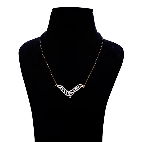 Diamond Mangalsutra for Women Wedding jewelry IGI CertIfied at Wholesale Price Bridal jewelry Gold Chain Mangalsutra