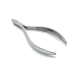 Venta al por mayor de pinzas para cutículas de uñas, pinzas para cutículas de acero y metal, cortaúñas de 4,4 pulgadas con cuchillas afiladas - Product Image 1