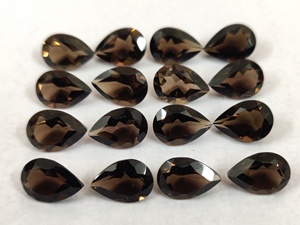 Princess — Quartz fumé naturel de qualité supérieure, pierre en Quartz fumé, 3x5mm à 6x9mm - Product Image 3