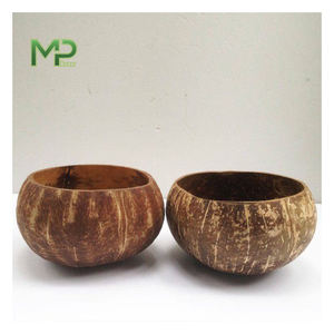 Bol en noix de coco poli écologique du Vietnam Décoration intérieure ou vaisselle durable - Product Image 5