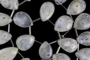 Venta al por mayor fabricante genuino de alta calidad único 20 piezas de cuarzo solar natural suave cuentas en forma de pera - Product Image 4