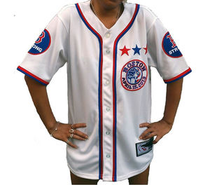 Maillot de baseball à sublimation personnalisée pour hommes, tissu en polyester respirant, tissu à mailles lâches avec logo OEM, vêtements de softball de gros - Product Image 2