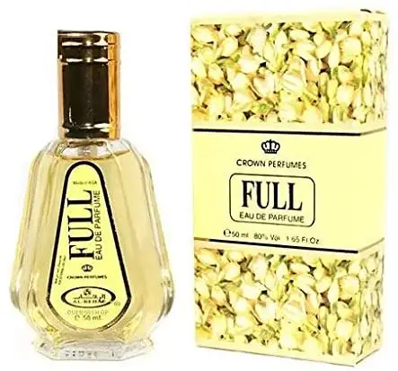 Parfum 2024 Penuh Oleh AL Rehabilitasi 50 ML Uniseks Parfum Arab Oud Attar Oriental Bunga Halal, Jasmine, Mawar