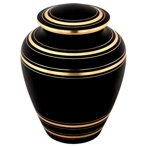 Suministros funerarios elegantes para cenizas de adultos, urna de cremación de Metal grabada a mano, oro plateado, con recuerdo a juego, coste a granel - Product Image 6