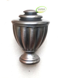 Extremos de cortina de madera hechos a mano, calidad extrema, acabado decorativo - Product Image 2