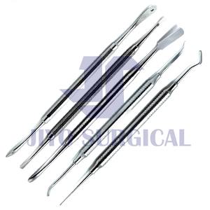 Ensemble d'instruments de spatule de remplissage composite dentaire à forte demande 6 pièces bleu titane CE ISO approuvé - Product Image 2