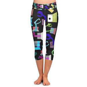 Leggings Personalizados al por Mayor con Diseño Nuevo de Monsters-Inc - en Capri o de Longitud Completa - Product Image 3
