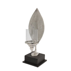 Portavelas de aluminio con diseño de coral - Product Image 4