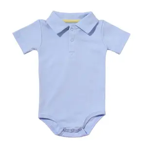 Baby boy's Bodysuits Short & Long Sleeve One-pieces, 100% Organic Cotton