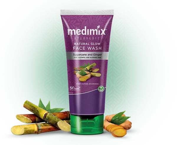Medimix Ayurvedic Natural Glow Face Wash, Sản Phẩm Chăm Sóc Da, Đồ Dùng Vệ Sinh Cá Nhân, Bộ Đồ Tắm