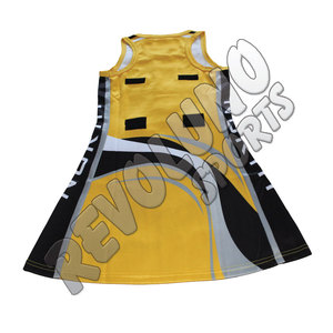 Netball uniforme robe femmes Singlet conception personnalisée filles vêtements de sport Netball volley-ball uniforme dames conception libre respirant - Product Image 3