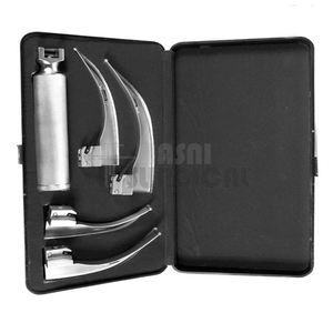 Laryngoscope Mcintosh de qualité supérieure Lot de 5 lames Manipuler des instruments chirurgicaux de diagnostic - Product Image 2