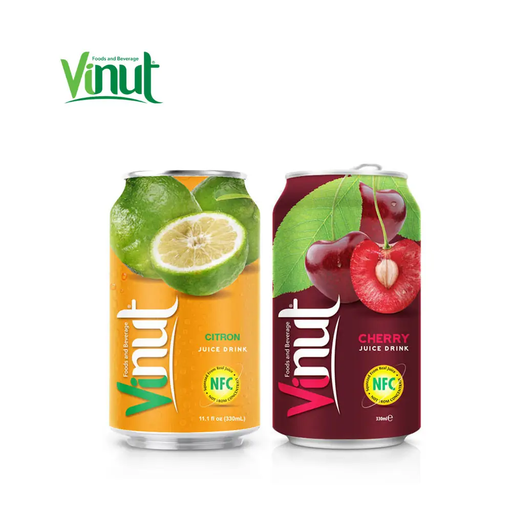 330Ml Blik Vinut Cherry Groenten En Fruit Sapcentrifuge