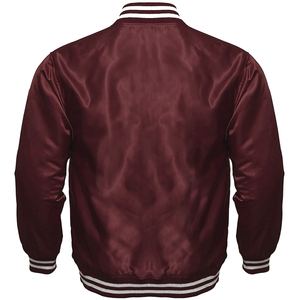 Teamwear Satin Silk Bomber <b>Jacket</b> High Quality <b>Long</b> Sleeves <b>Men</b> Slim Fit Baseball <b>Jacket</b> Bomber Silk Satin Premium <b>Jackets</b> - Product Image 6
