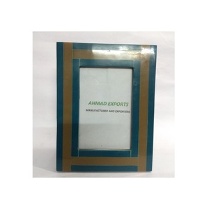 Cadre Photo fantaisie unique fait à la main classique moderne Double ton résine cadres Photo décoratifs personnalisés - Product Image 2