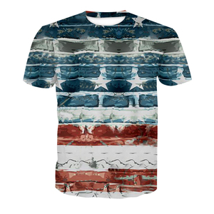 T-shirts imprimés par sublimation intégrale pour hommes, en tissu polyester personnalisé, idéaux pour les promotions et la promotion de la marque - Product Image 6