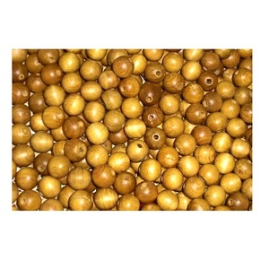Perles en bois naturelles du VIETNAM, accessoires pour artisanat, en vrac - Product Image 6