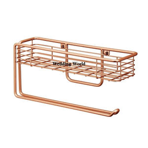 ตกแต่งโลหะผู้ถือทิชชูคุณภาพดีเยี่ยมHandmade Designerผู้ถือผ้าเช็ดปากขนาดที่กําหนดเองหรูหราผู้ถือผ้าเช็ดปาก - Product Image 4