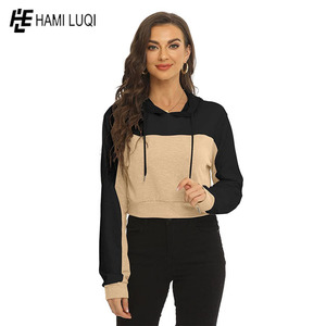 2025 femmes pull Streetwear à capuche imperméable Gym haut court sweats à capuche pull Offre Spéciale - Product Image 4