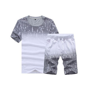 Ensemble 2 pièces d'été pour hommes, vêtements courts de rue, tendance, grande taille, collection 2022 - Product Image 5