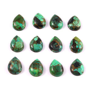 Cabujones de turquesa tibetana Natural, piedras preciosas de forma mixta, tamaño libre, fabricación de joyas, precio al por mayor - Product Image 4