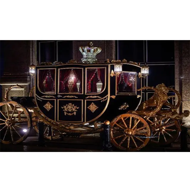 Royal Emperor Presidential Horse Carriage Royal Air Conditioner Presidential Horse Carriage Presidential Horse Drawn Carriage