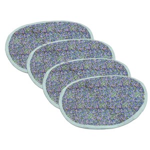 Ensemble de serviettes rondes personnalisées de haute qualité 100% coton fait de qualité supérieure serviette de Table ourlet point indien main bloc coton imprimé - Product Image 2