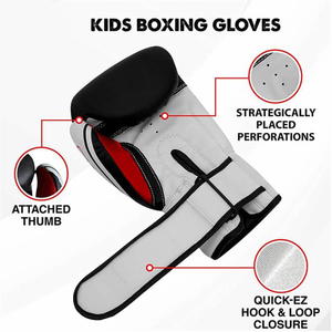 Équipement d'entraînement de combat Gants de boxe avec Logo personnalisé Gants de boxe en cuir confortables à prix de gros - Product Image 5