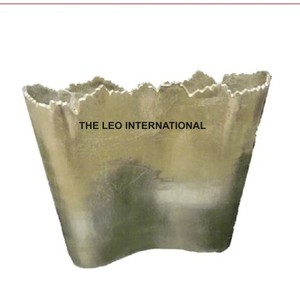 Florero de Metal de aluminio, pieza maestra para sala de estar, dormitorio, cocina, mesa de comedor, decoración de oficina, jarrón hecho a mano - Product Image 3
