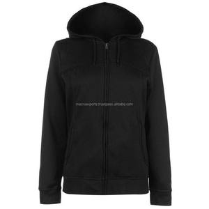 เสื้อฮู้ดซิปสำหรับผู้หญิง ผ้าฝ้ายฟลีซ 100% โลโก้ด้านหน้า สวมใส่สบาย มีสไตล์ เหมาะสำหรับใส่ลำลองในชีวิตประจำวัน - Product Image 4